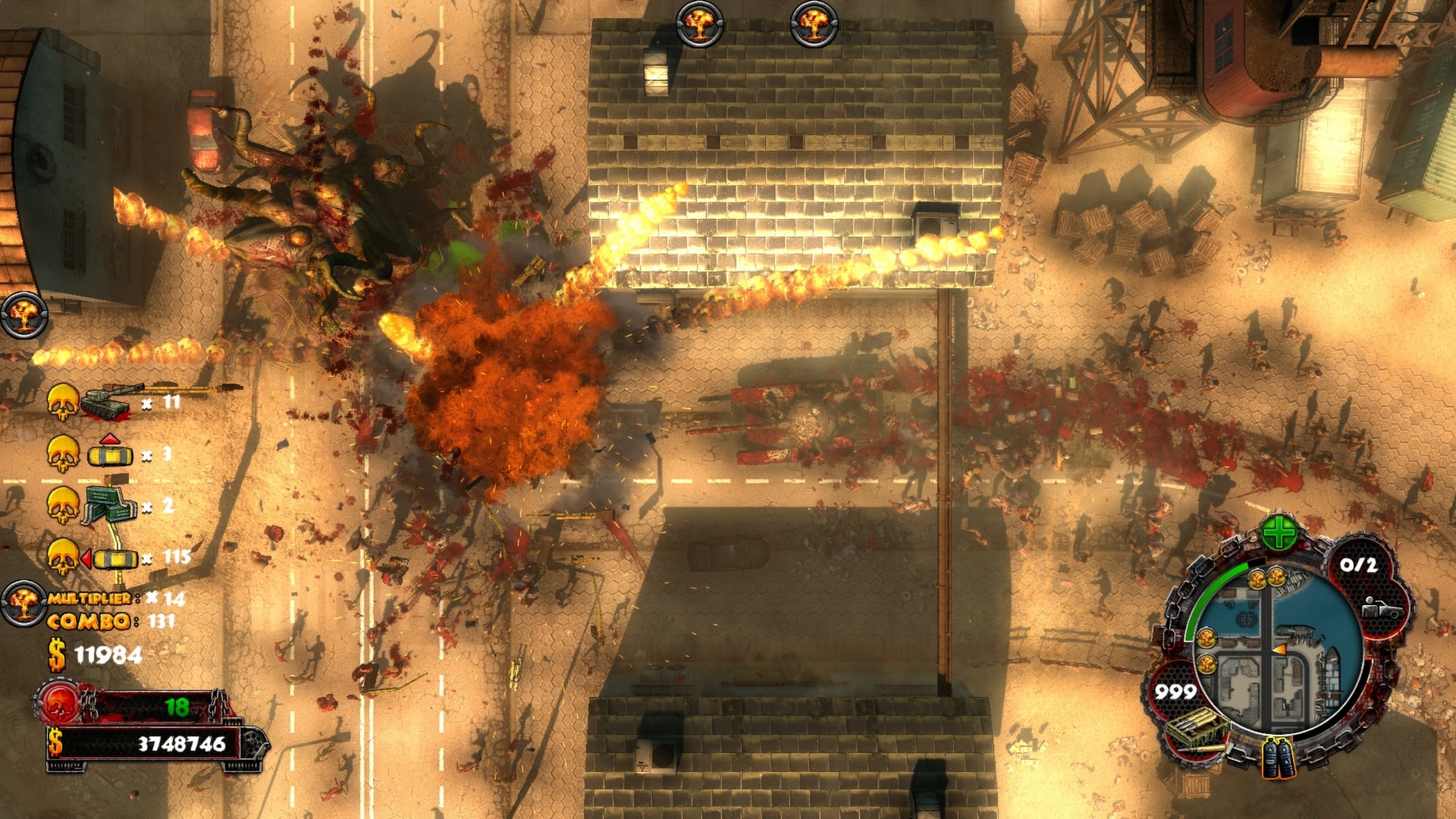 Скриншот из игры Zombie Driver HD под номером 17