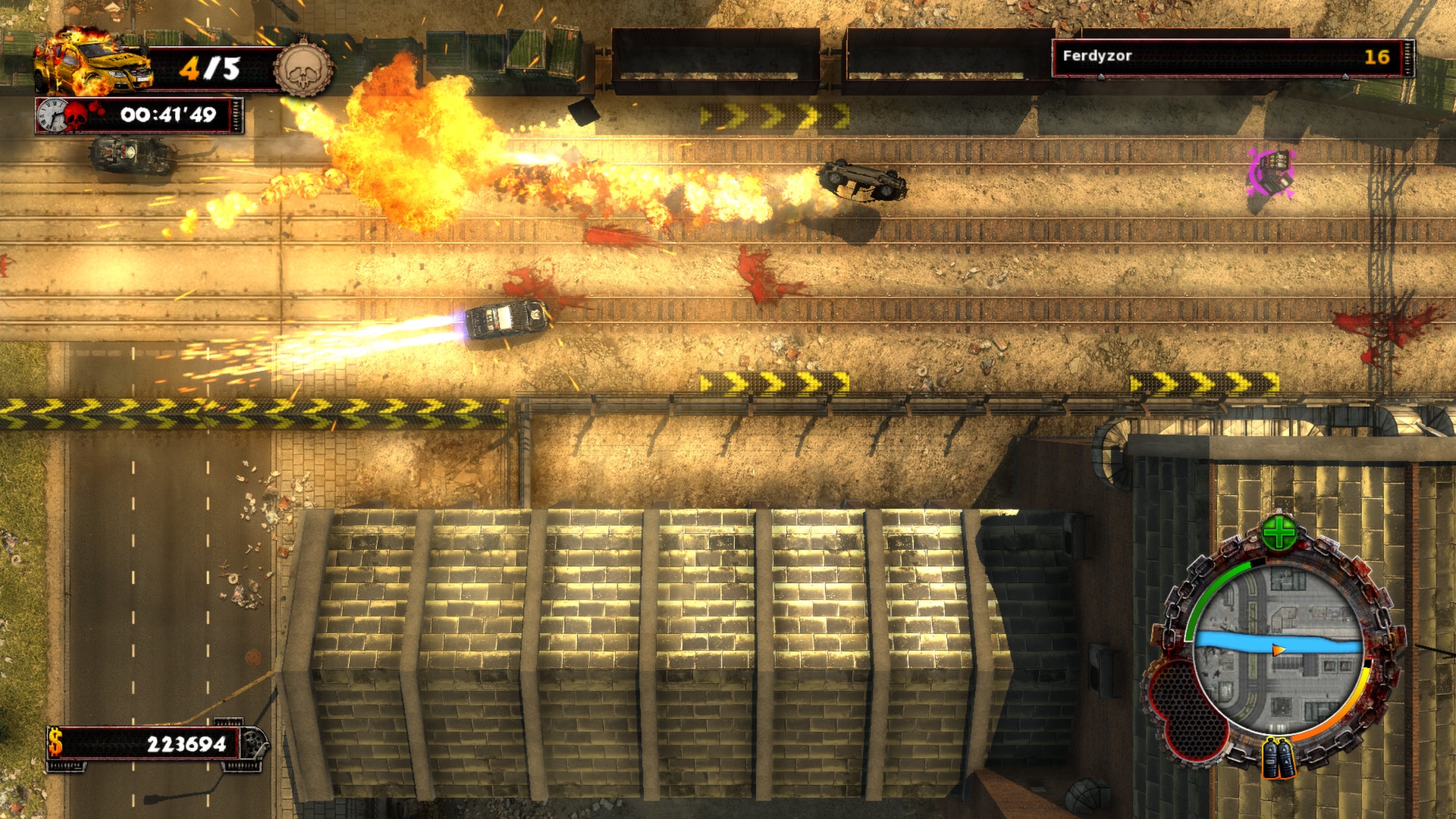 Скриншот из игры Zombie Driver HD под номером 19