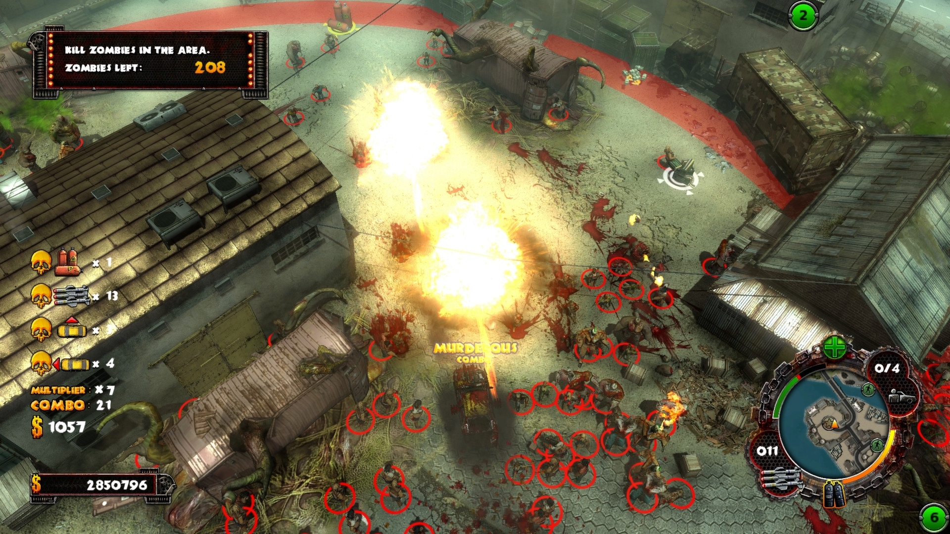 Скриншот из игры Zombie Driver HD под номером 24