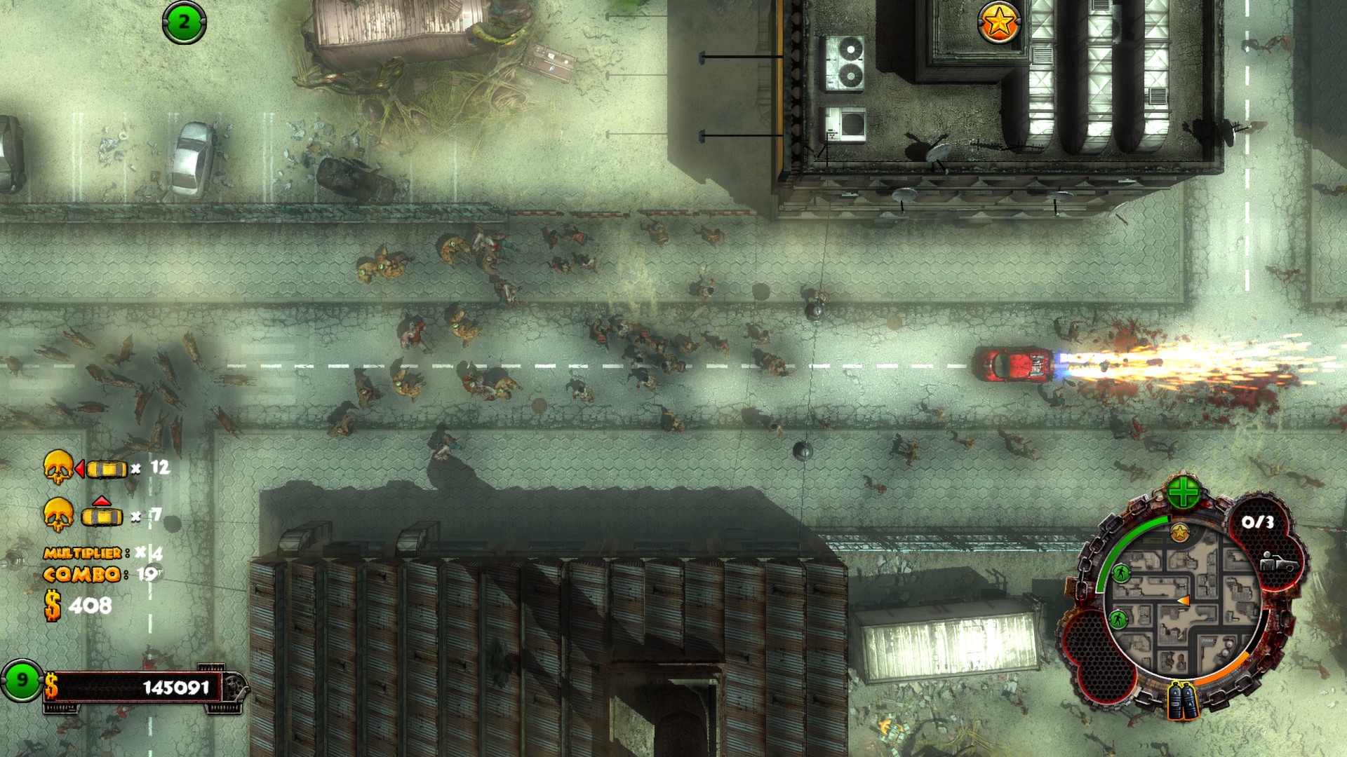 Скриншот из игры Zombie Driver HD под номером 25