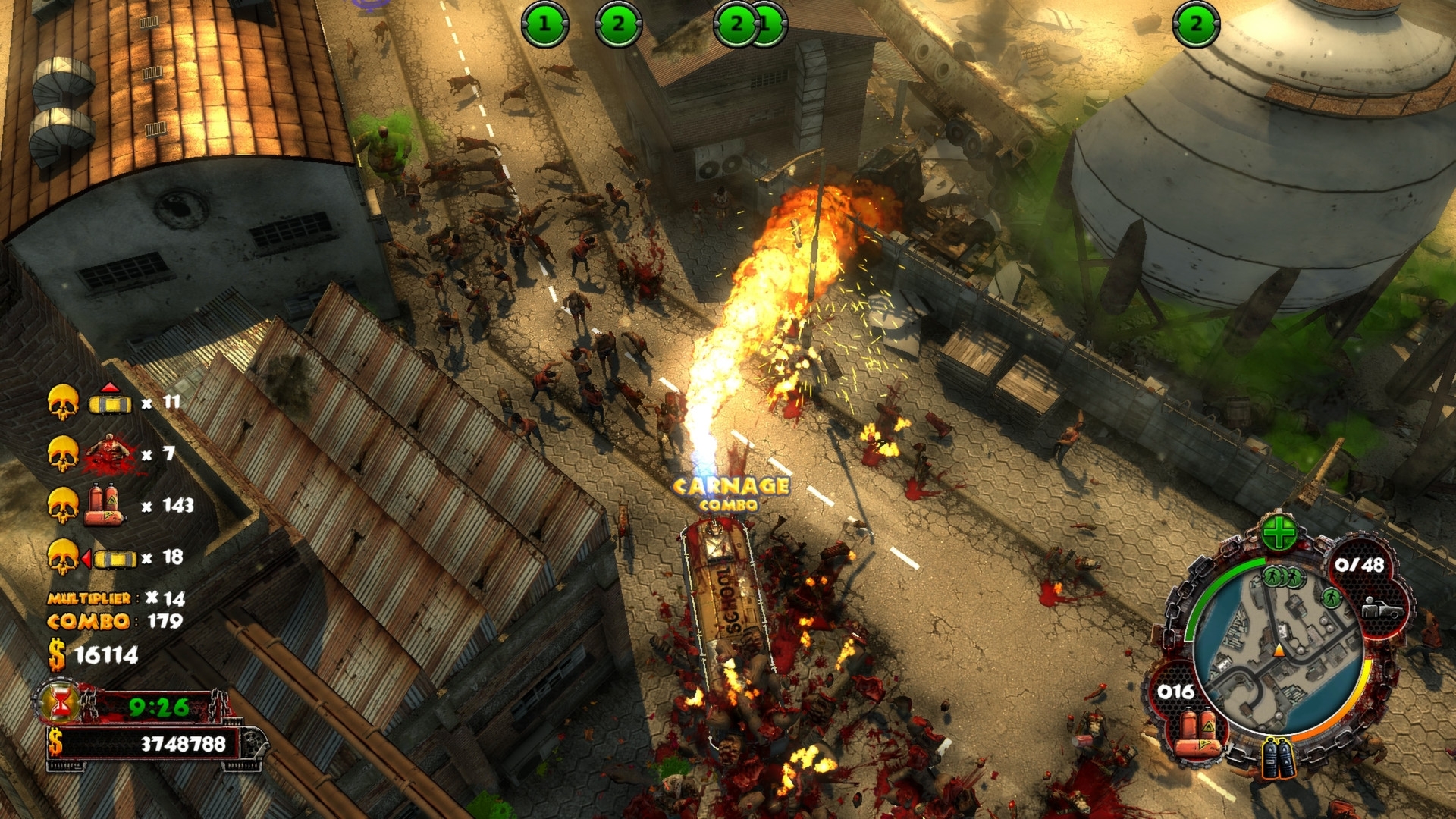 Скриншот из игры Zombie Driver HD под номером 26