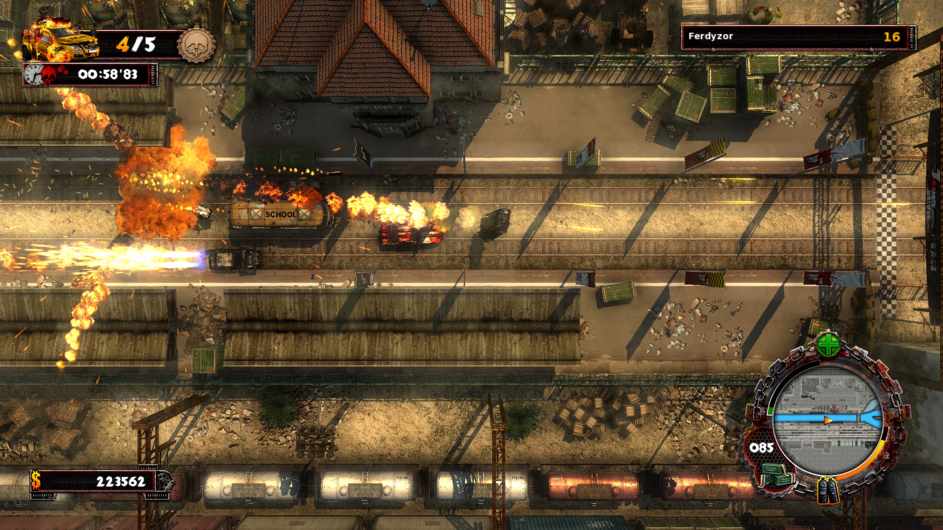 Скриншот из игры Zombie Driver HD под номером 27