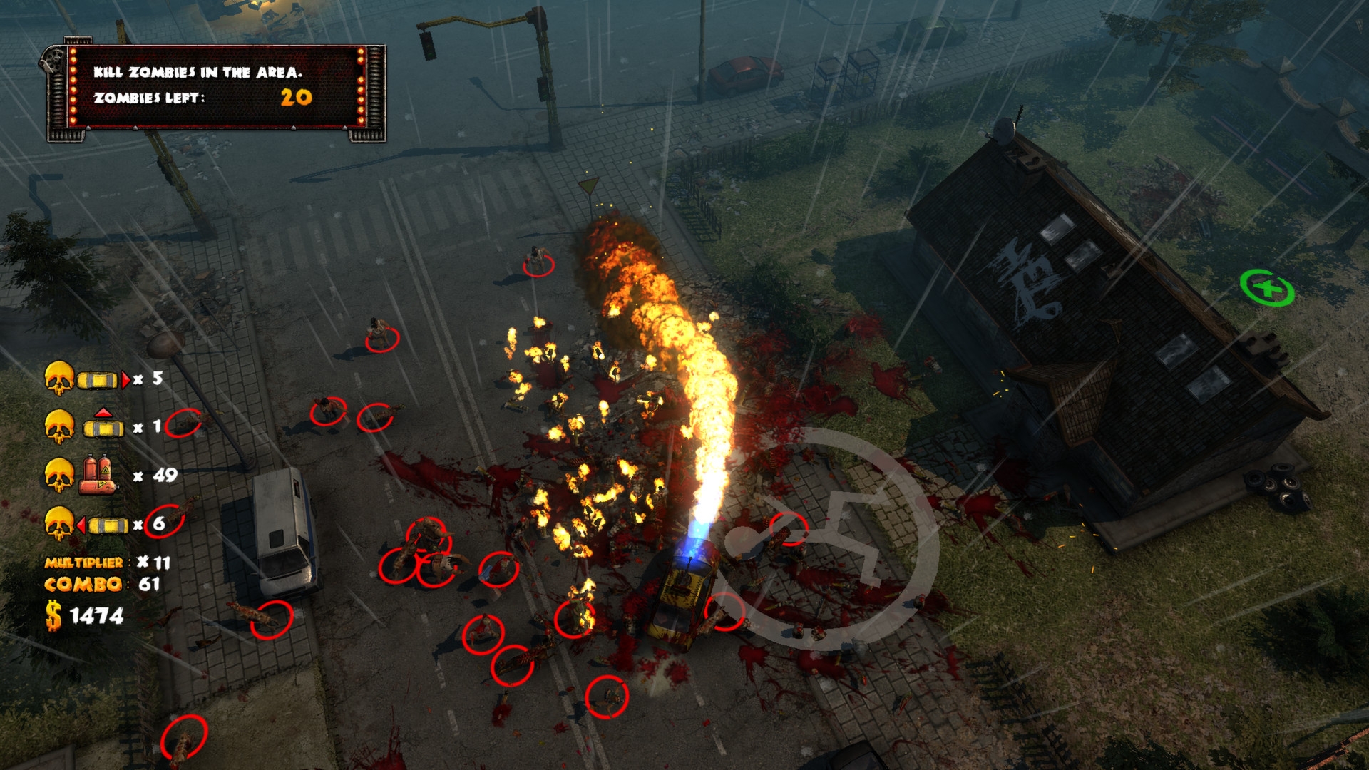 Скриншот из игры Zombie Driver HD под номером 8