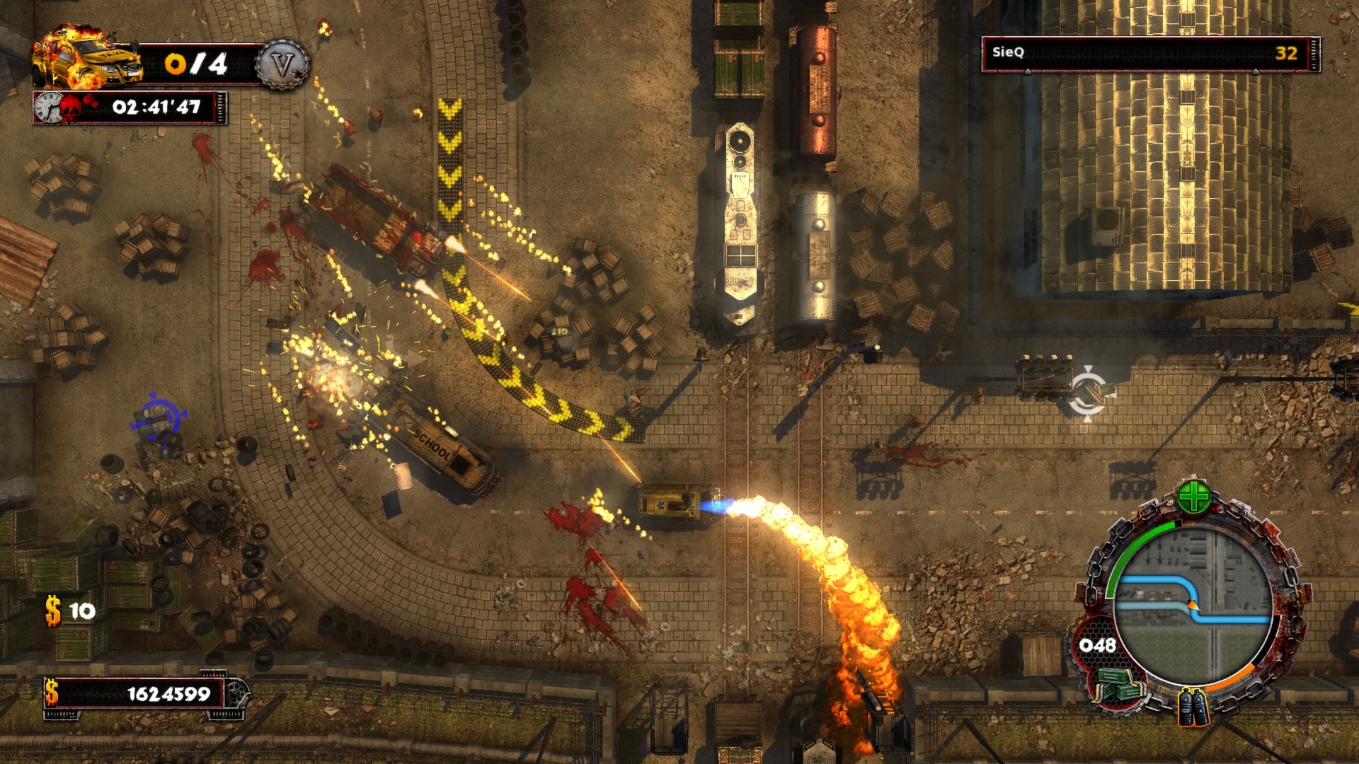Скриншот из игры Zombie Driver HD под номером 9
