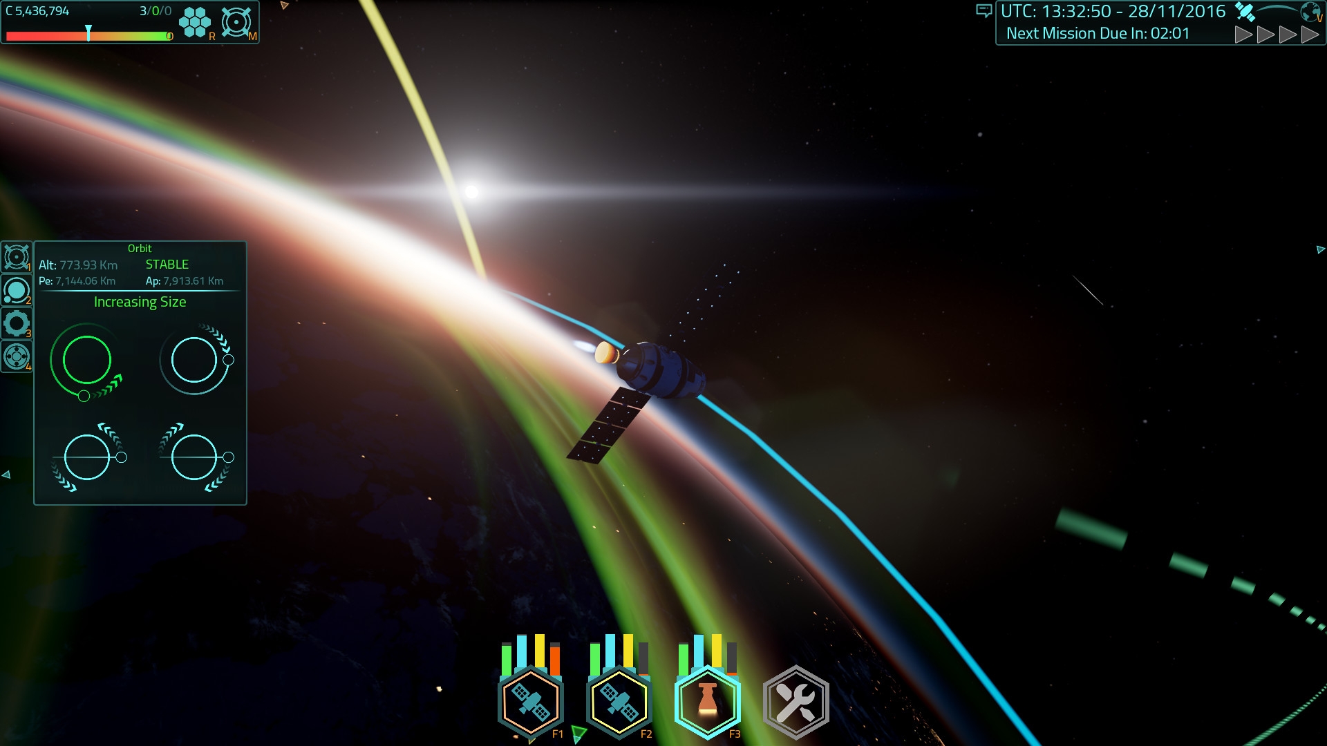Скриншот из игры Satellite Command под номером 3