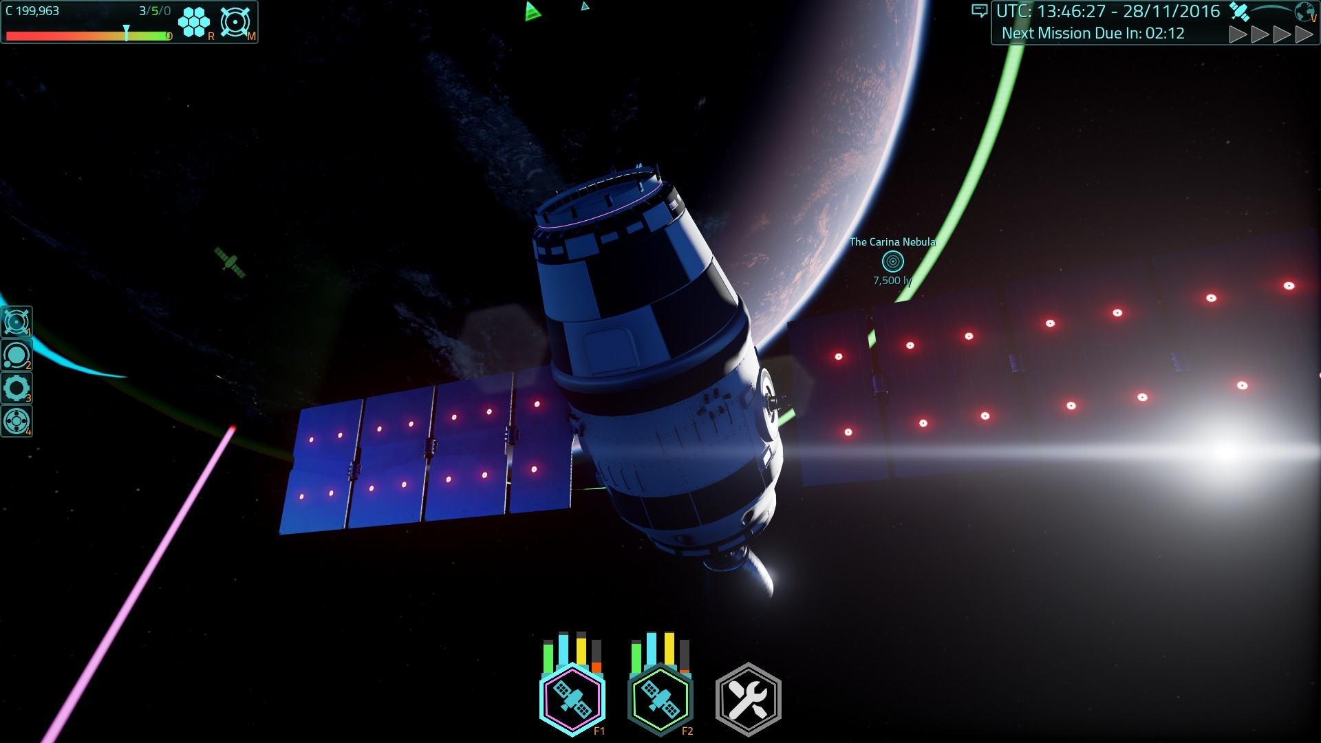 Скриншот из игры Satellite Command под номером 5
