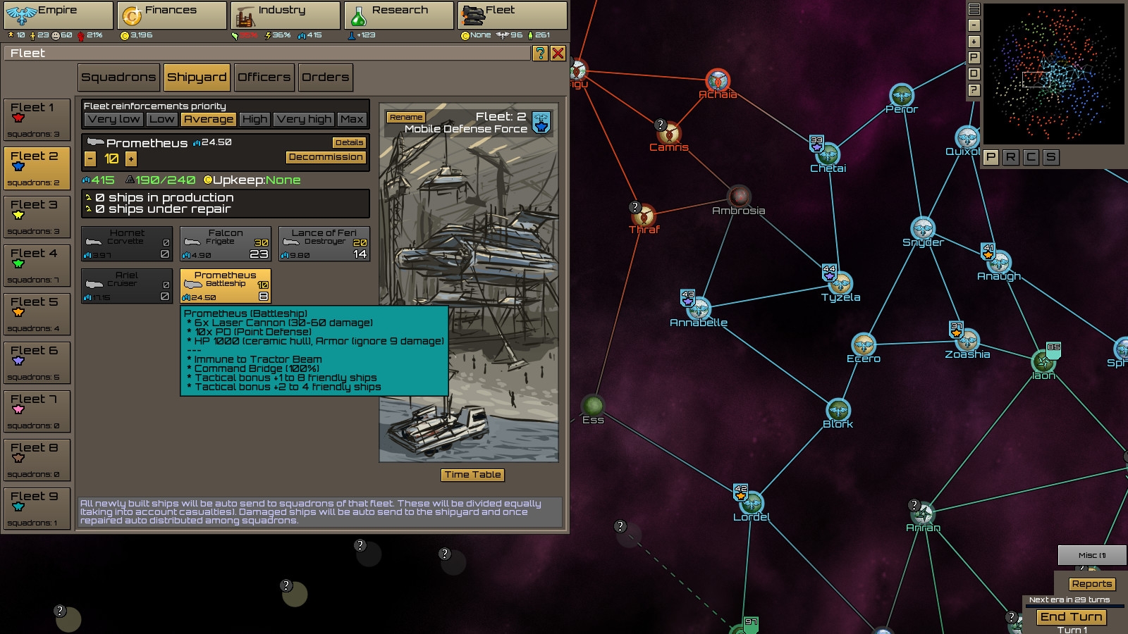 Скриншот из игры Stellar Monarch под номером 3