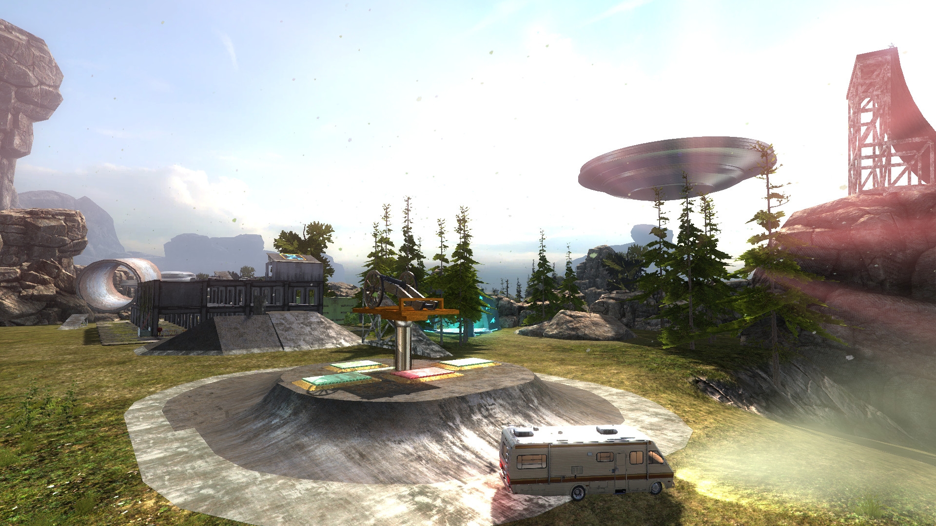 Скриншот из игры Camper Jumper Simulator под номером 11