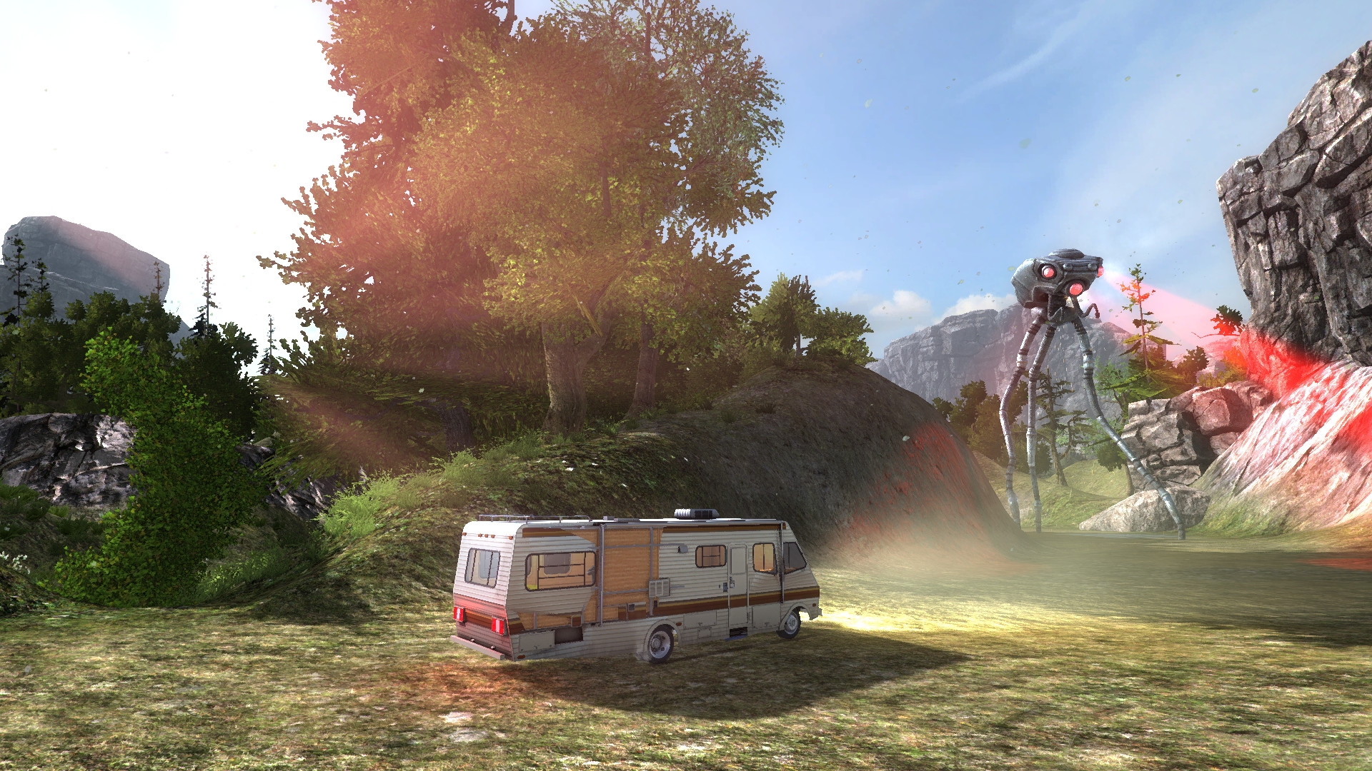 Скриншот из игры Camper Jumper Simulator под номером 7