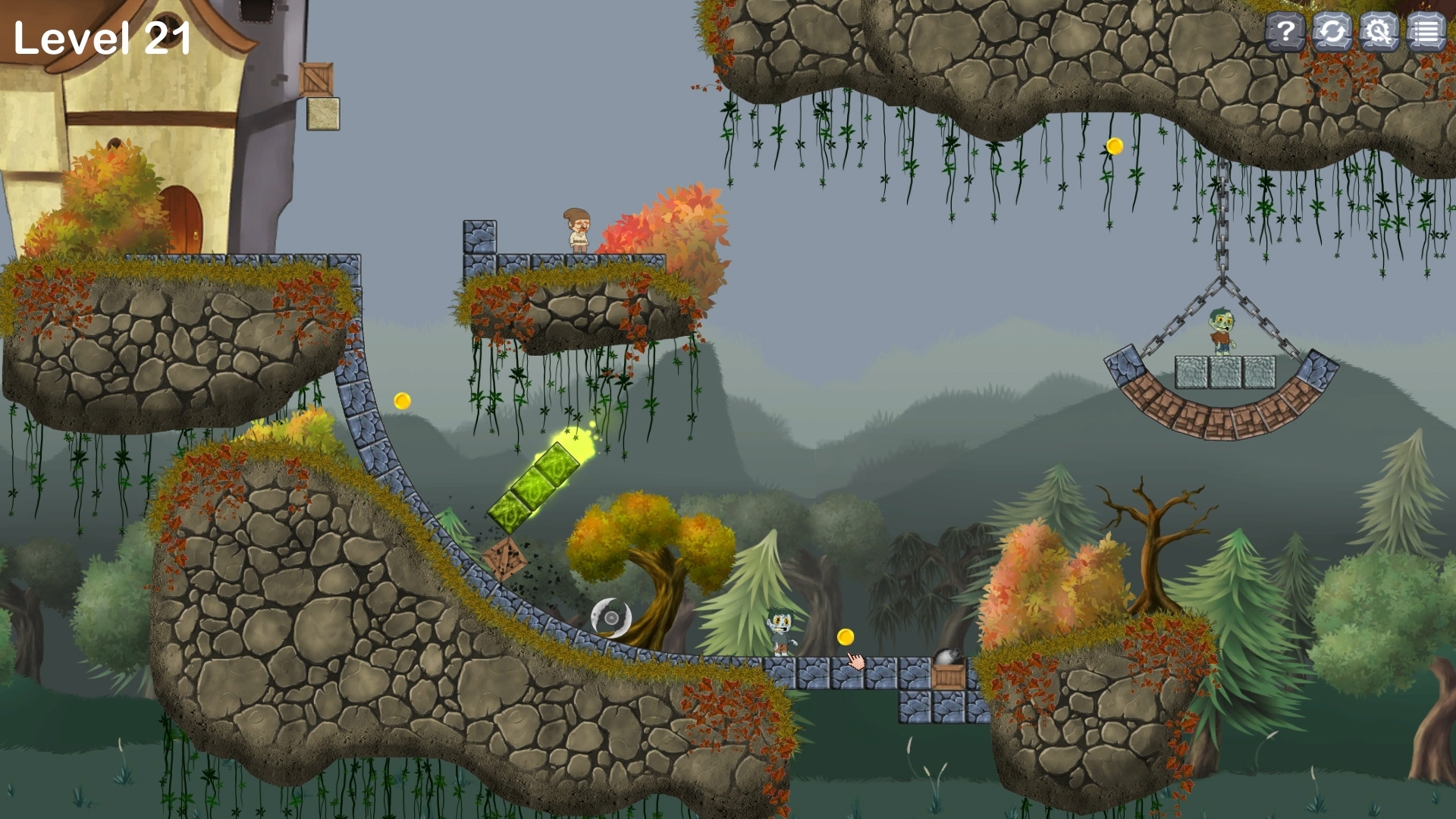 Скриншот из игры Zombie Ballz под номером 1