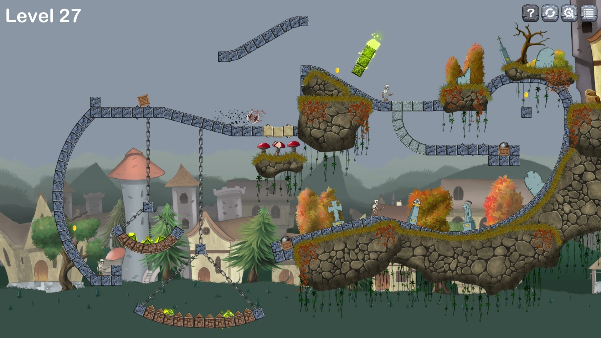 Скриншот из игры Zombie Ballz под номером 5