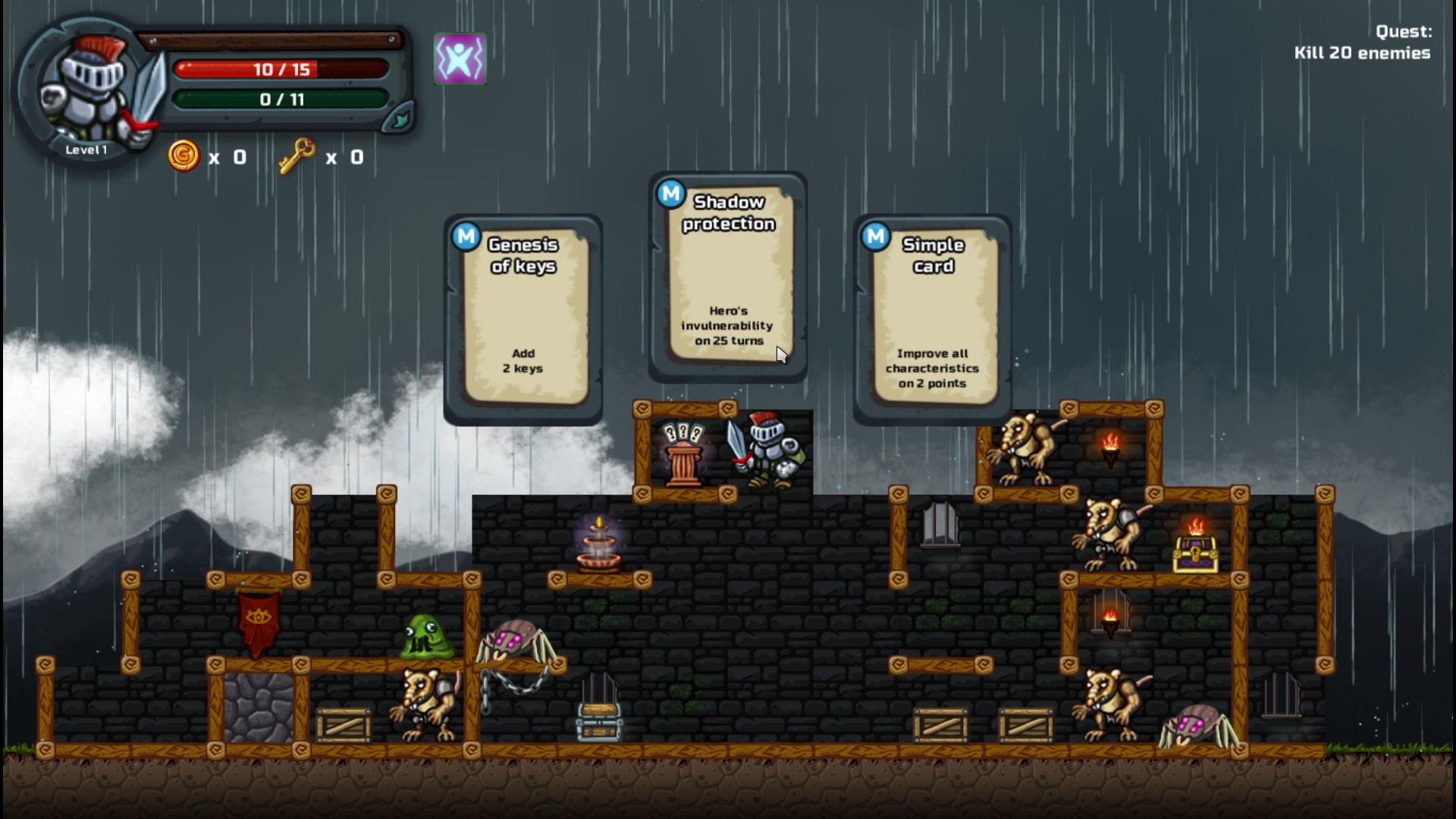 Скриншот из игры Dungetris под номером 8