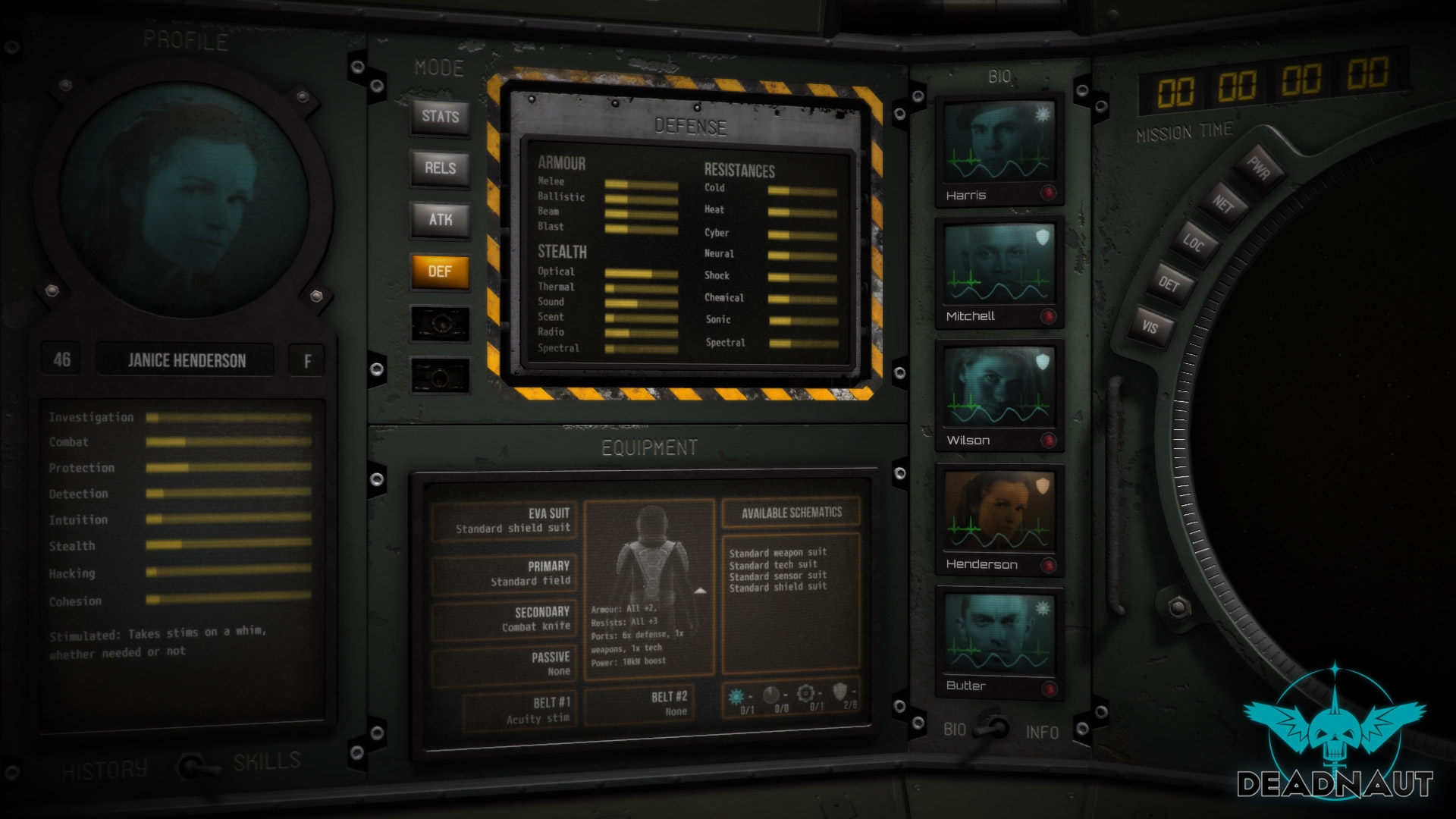 Скриншот из игры Deadnaut под номером 1