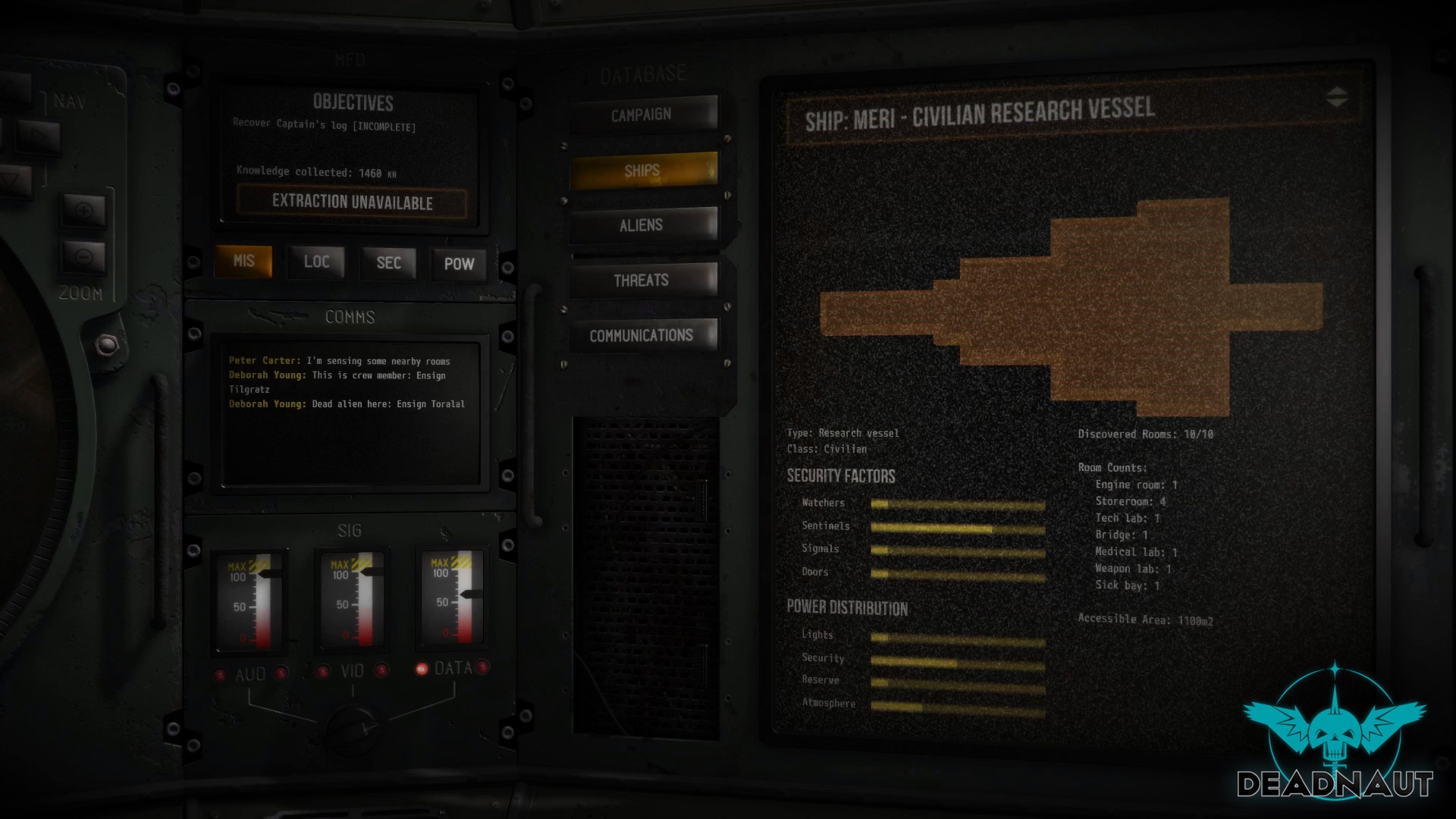 Скриншот из игры Deadnaut под номером 4