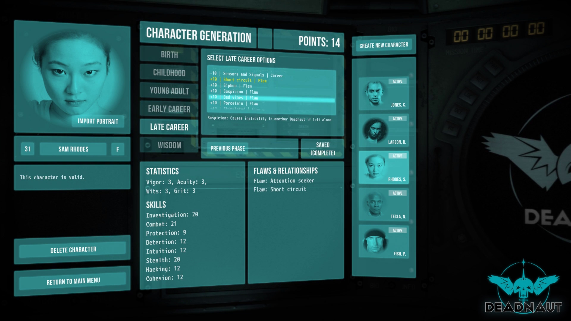 Скриншот из игры Deadnaut под номером 7