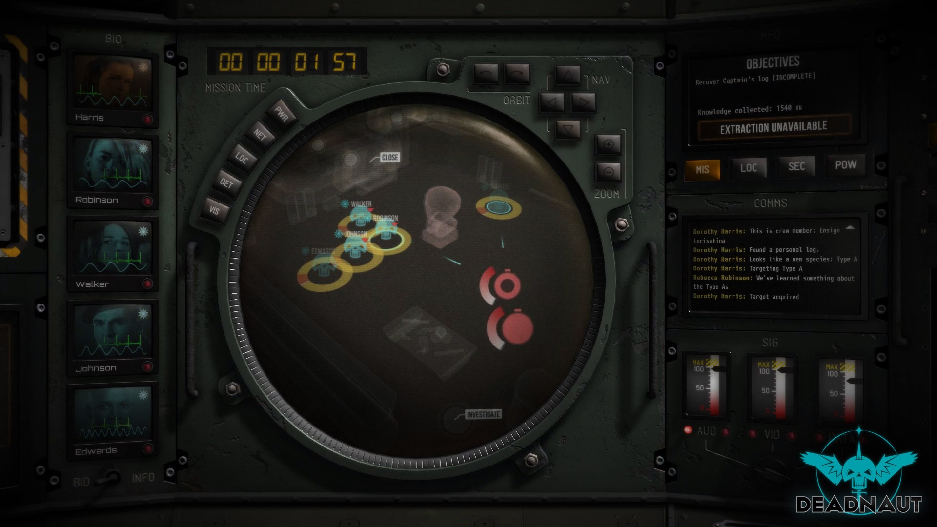 Скриншот из игры Deadnaut под номером 8