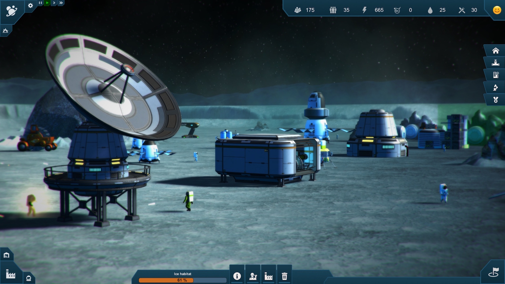 Скриншот из игры Earth Space Colonies под номером 1