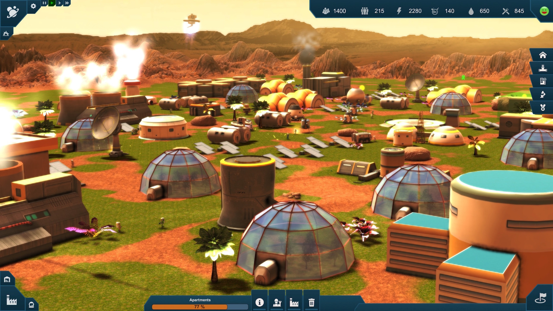Скриншот из игры Earth Space Colonies под номером 10
