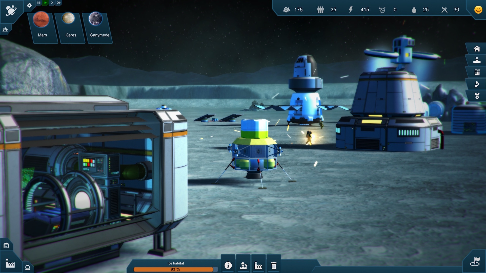 Скриншот из игры Earth Space Colonies под номером 11