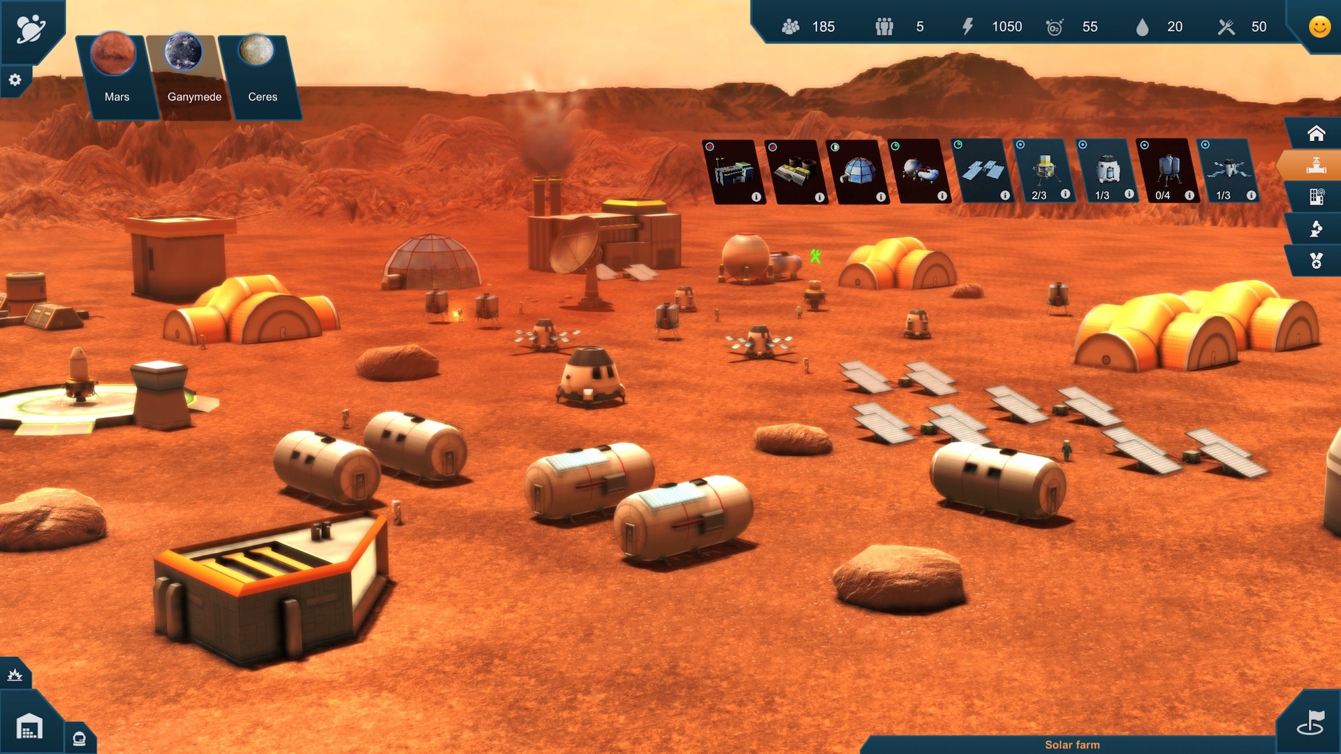 Скриншот из игры Earth Space Colonies под номером 4