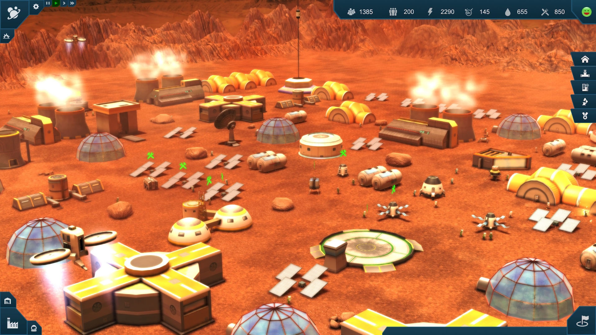 Скриншот из игры Earth Space Colonies под номером 9