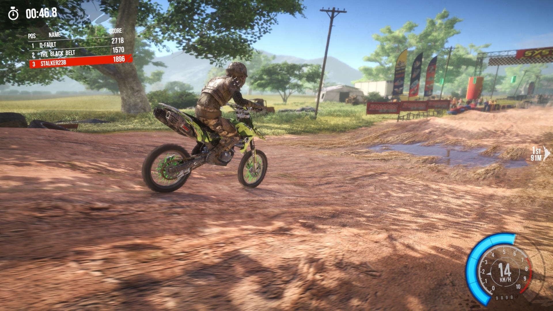 Скриншот из игры MX Nitro под номером 4