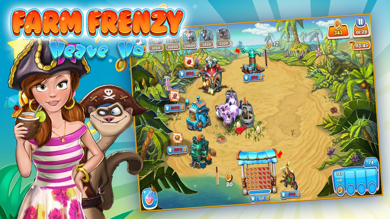 Скриншот из игры Farm Frenzy: Heave Ho под номером 1