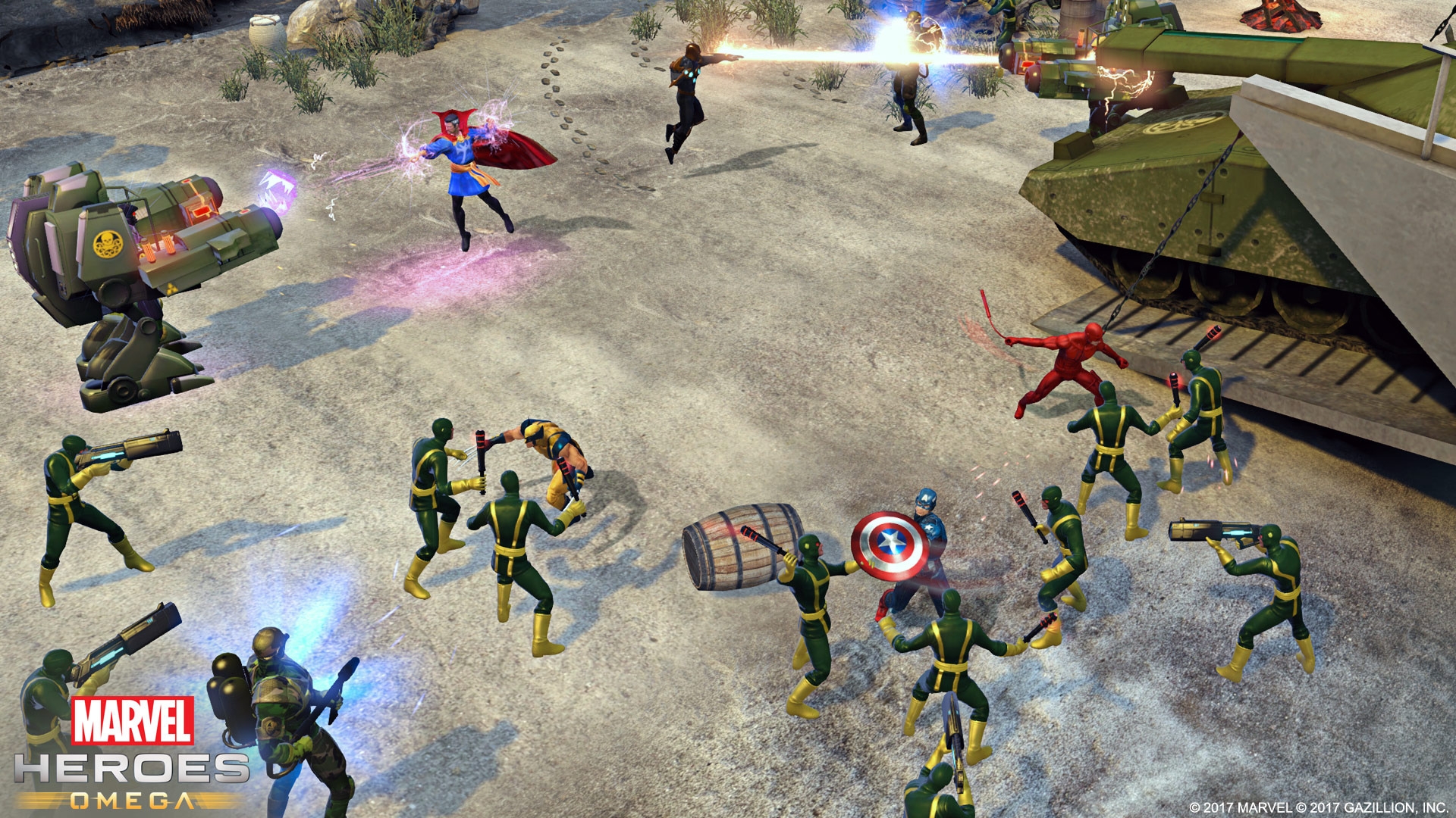 Скриншот из игры Marvel Heroes Omega под номером 3
