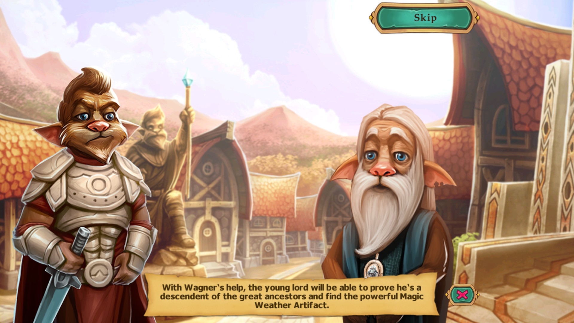 Скриншот из игры Weather Lord: The Successor