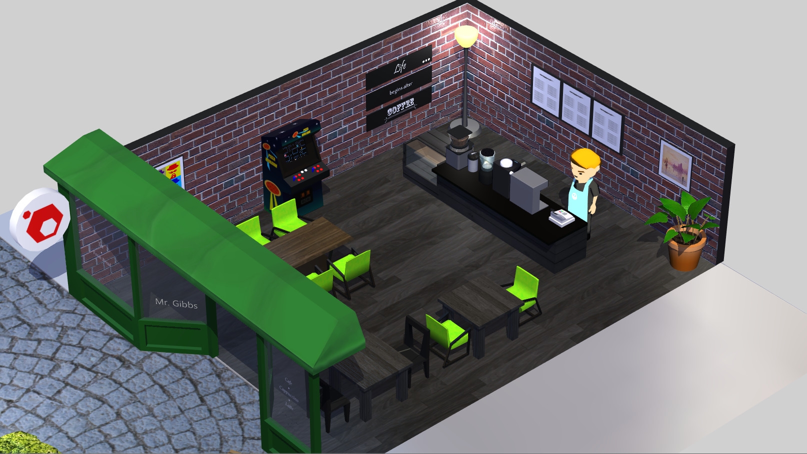 Скриншот из игры Coffee Shop Tycoon под номером 4