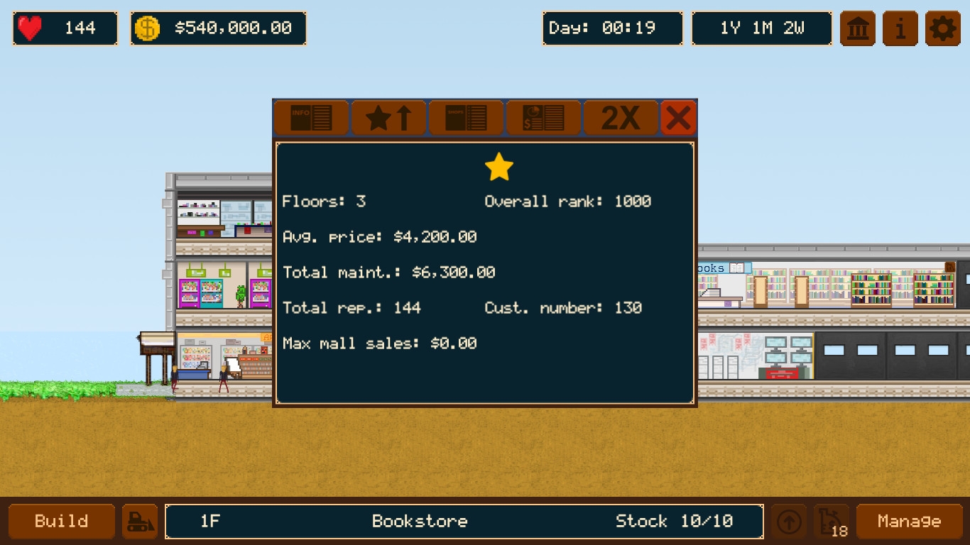 Скриншот из игры Mall Empire под номером 10