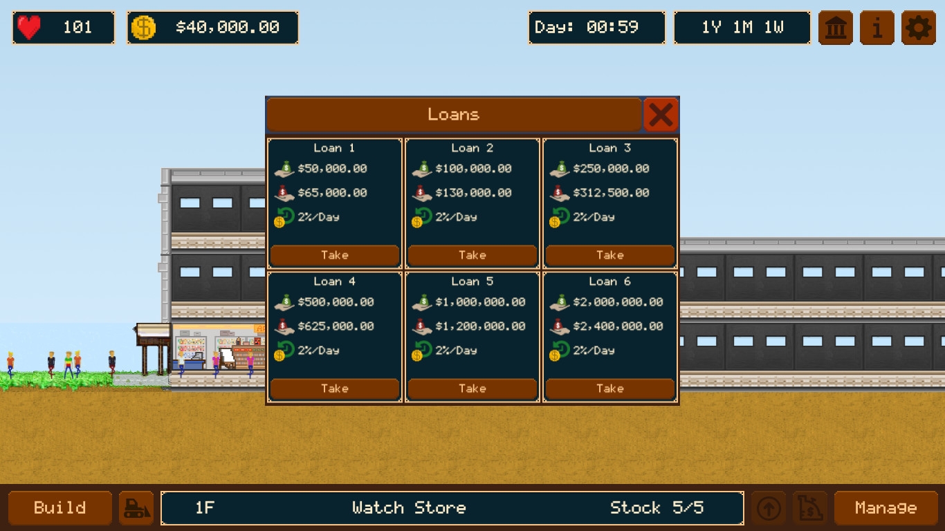 Скриншот из игры Mall Empire под номером 6