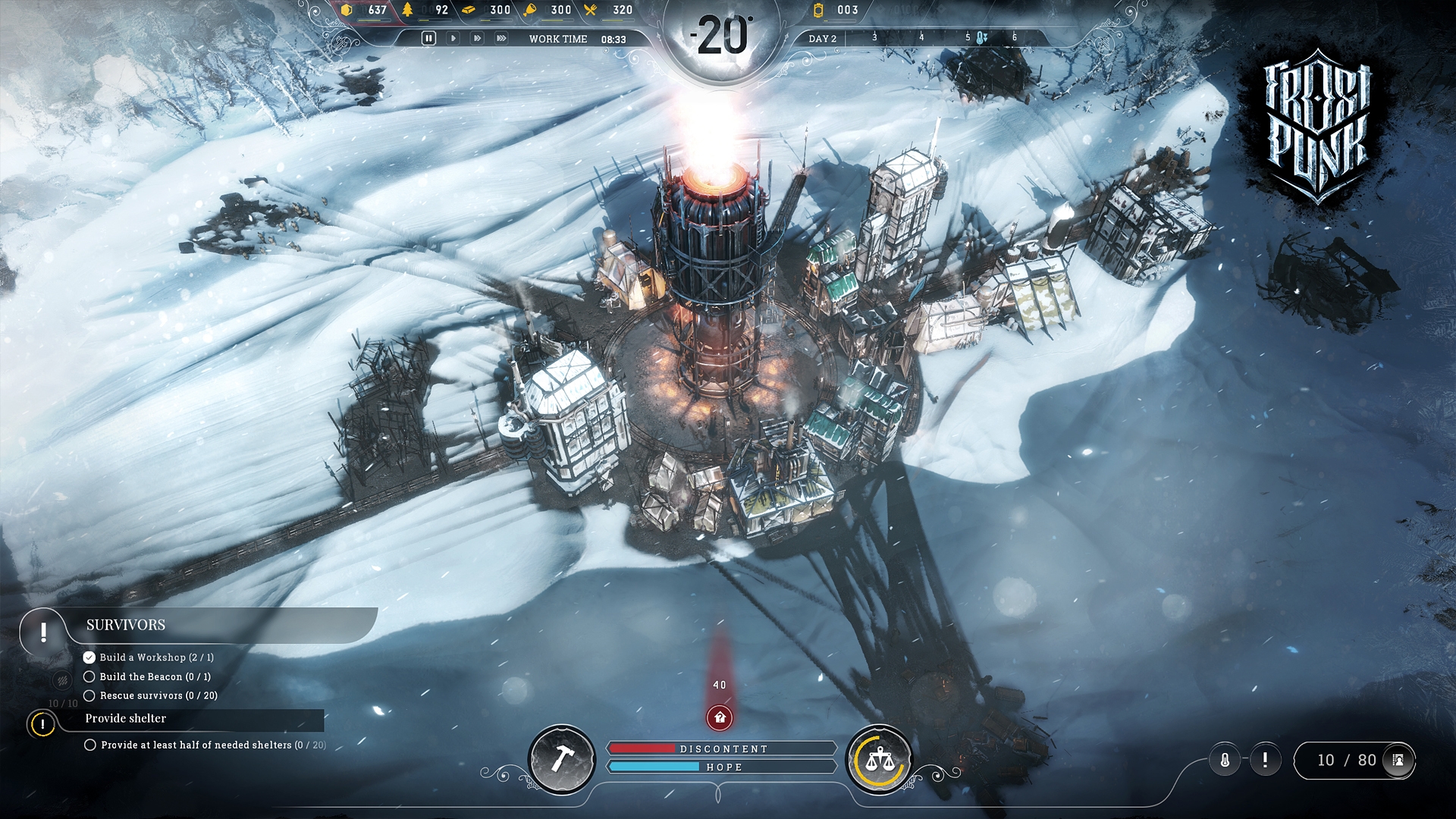 Скриншот из игры Frostpunk под номером 4