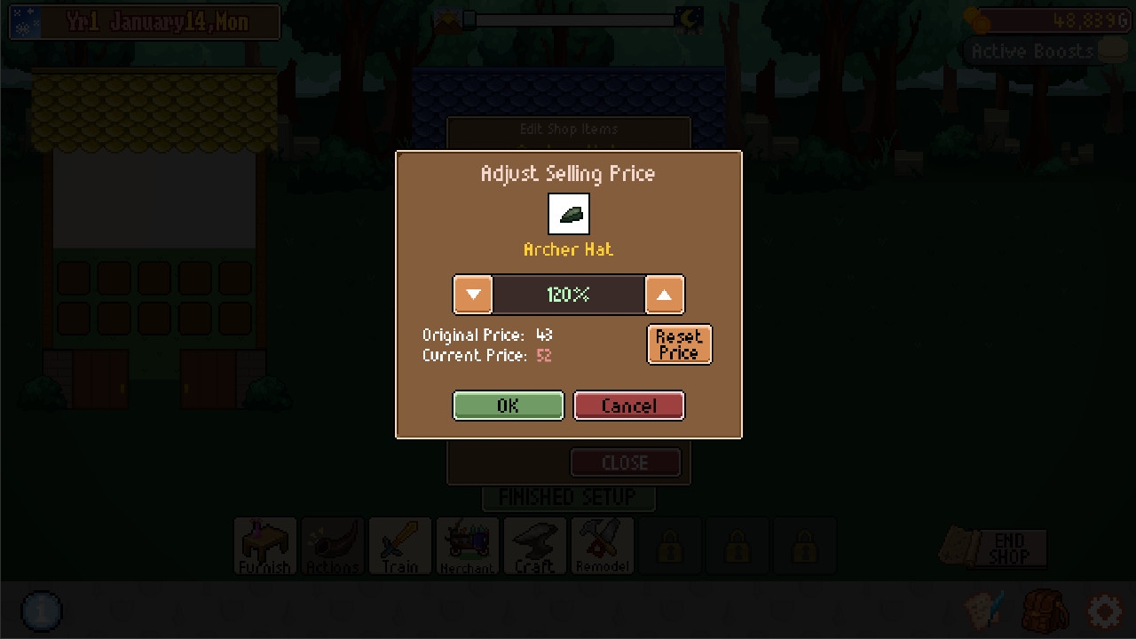 Скриншот из игры Pixel Shopkeeper под номером 1