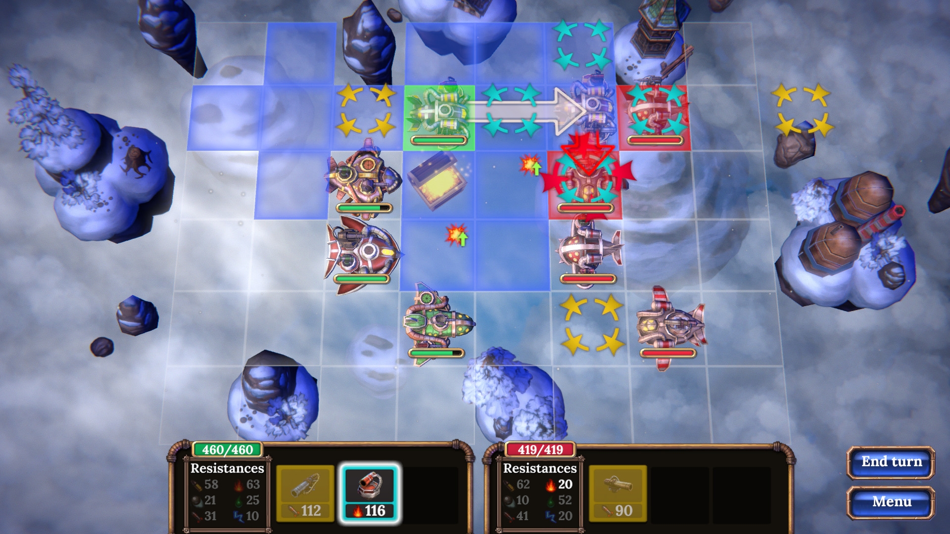 Скриншот из игры Steam Tactics под номером 4
