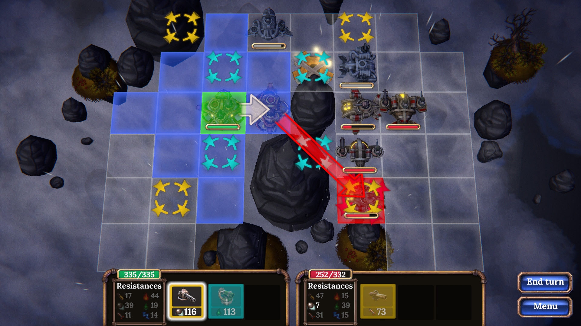 Скриншот из игры Steam Tactics под номером 7