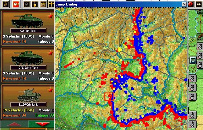 Скриншот из игры Panzer Campaigns: Kharkov 