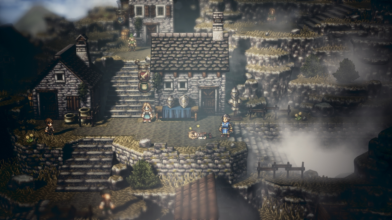 Скриншот из игры Octopath Traveler под номером 18