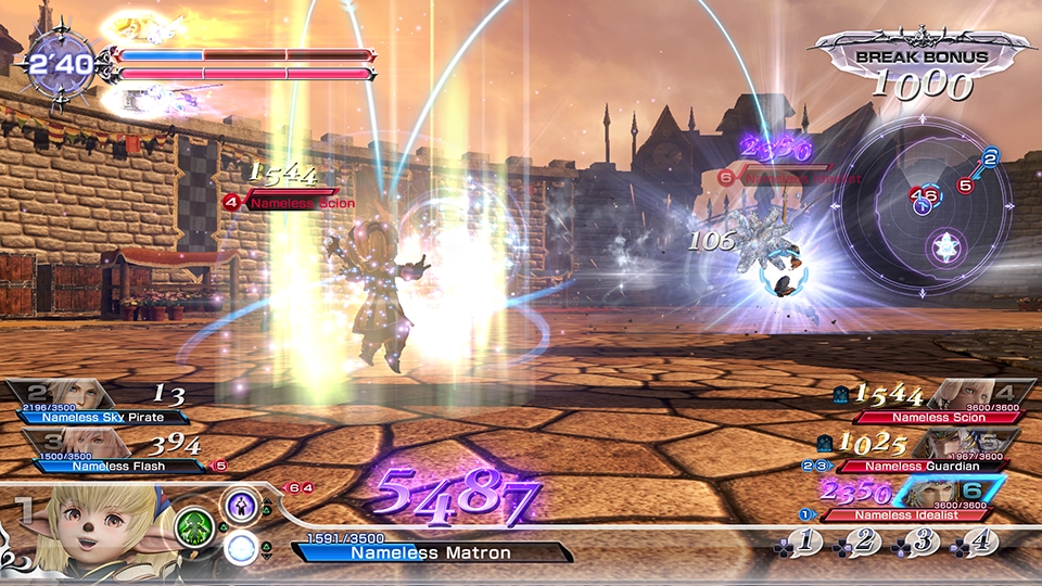 Скриншот из игры Dissidia: Final Fantasy NT под номером 4