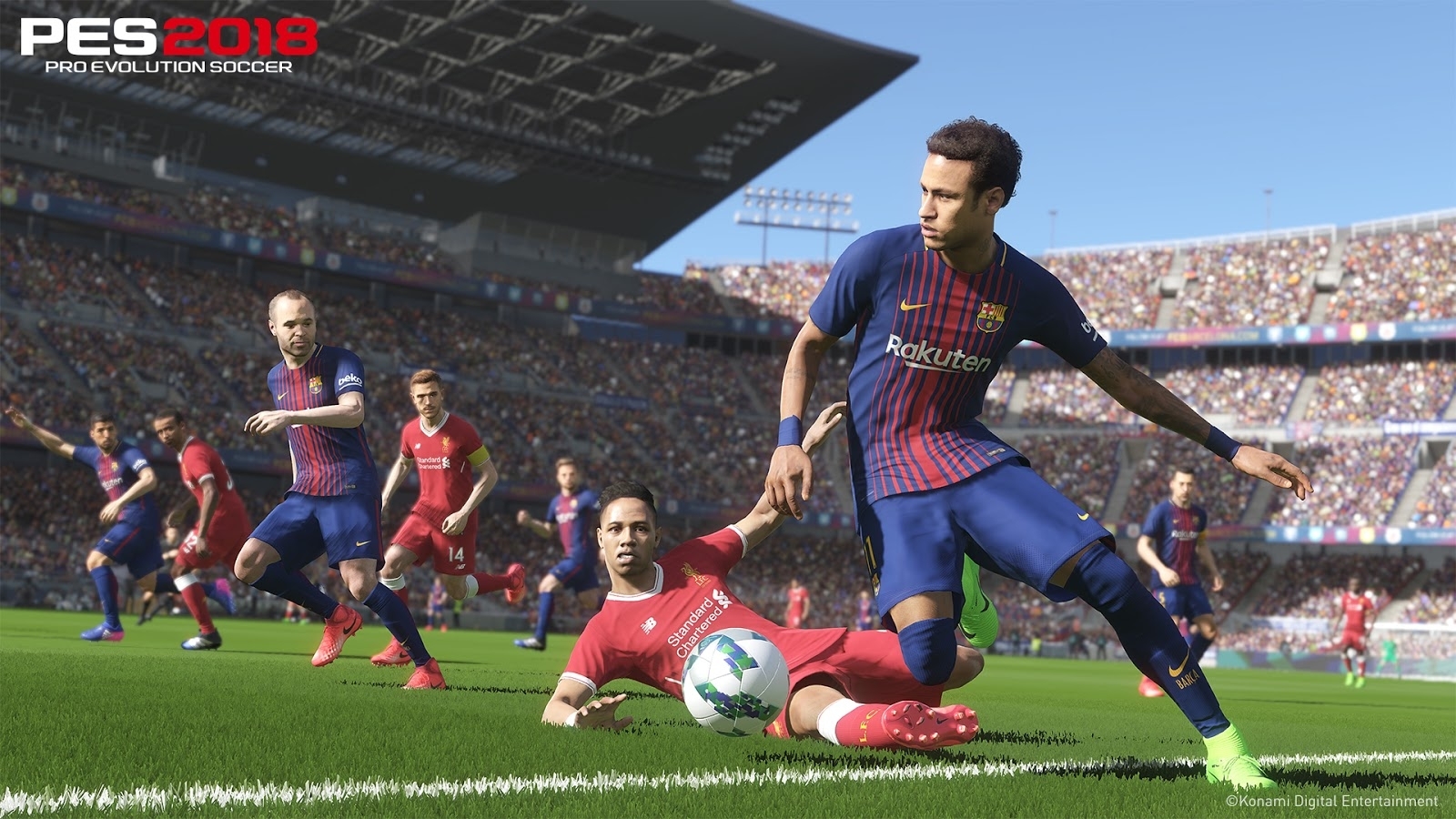 Скриншот из игры Pro Evolution Soccer 2018 под номером 11