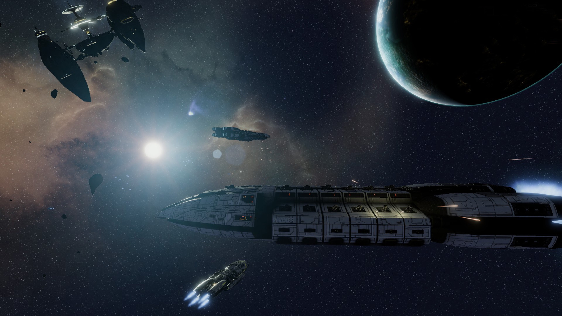 Скриншот из игры Battlestar Galactica: Deadlock под номером 8