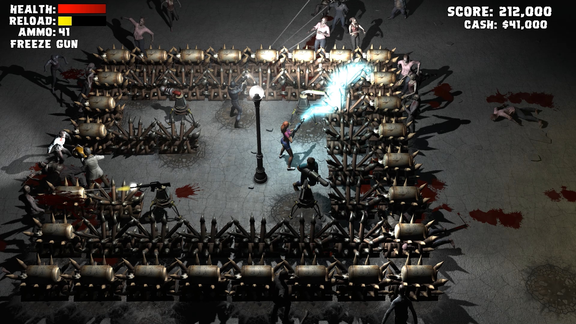 Скриншот из игры Yet Another Zombie Defense HD под номером 5
