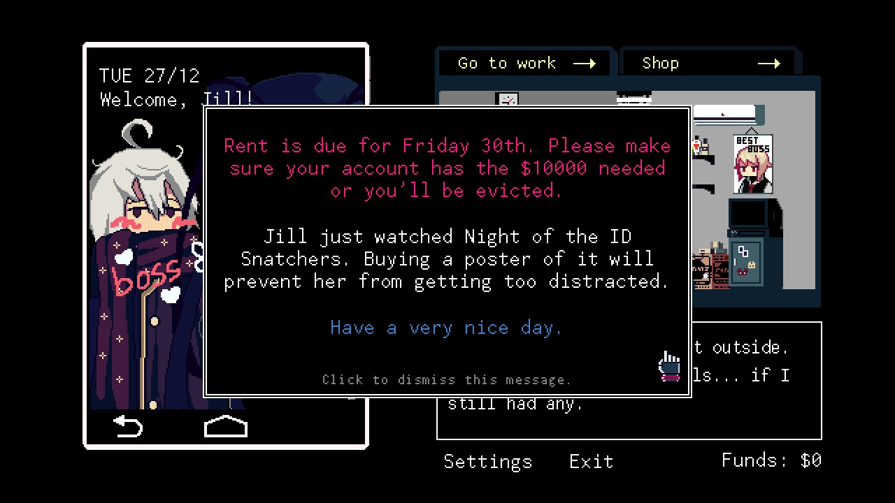 Скриншот из игры VA-11 Hall-A: Cyberpunk Bartender Action под номером 9