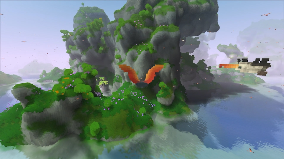Скриншот из игры Fugl - Meditative bird flying game под номером 5