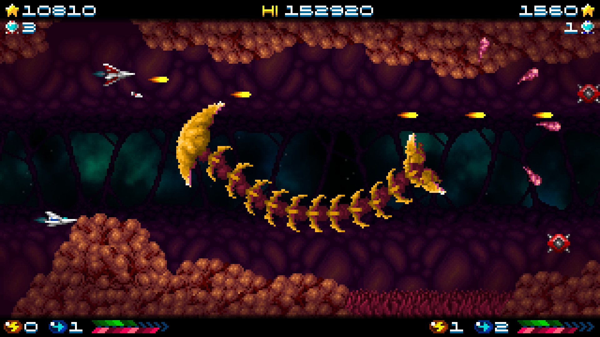 Скриншот из игры Super Hydorah под номером 3