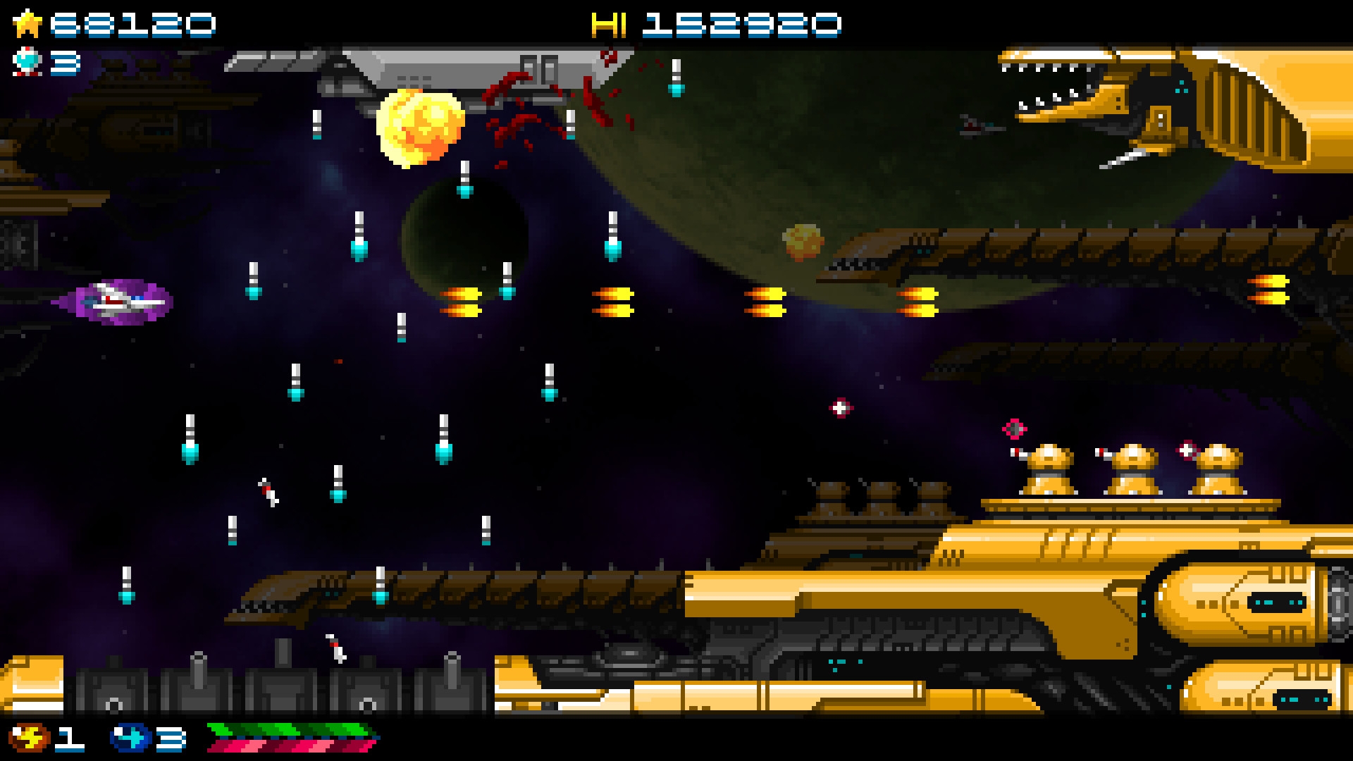 Скриншот из игры Super Hydorah под номером 5