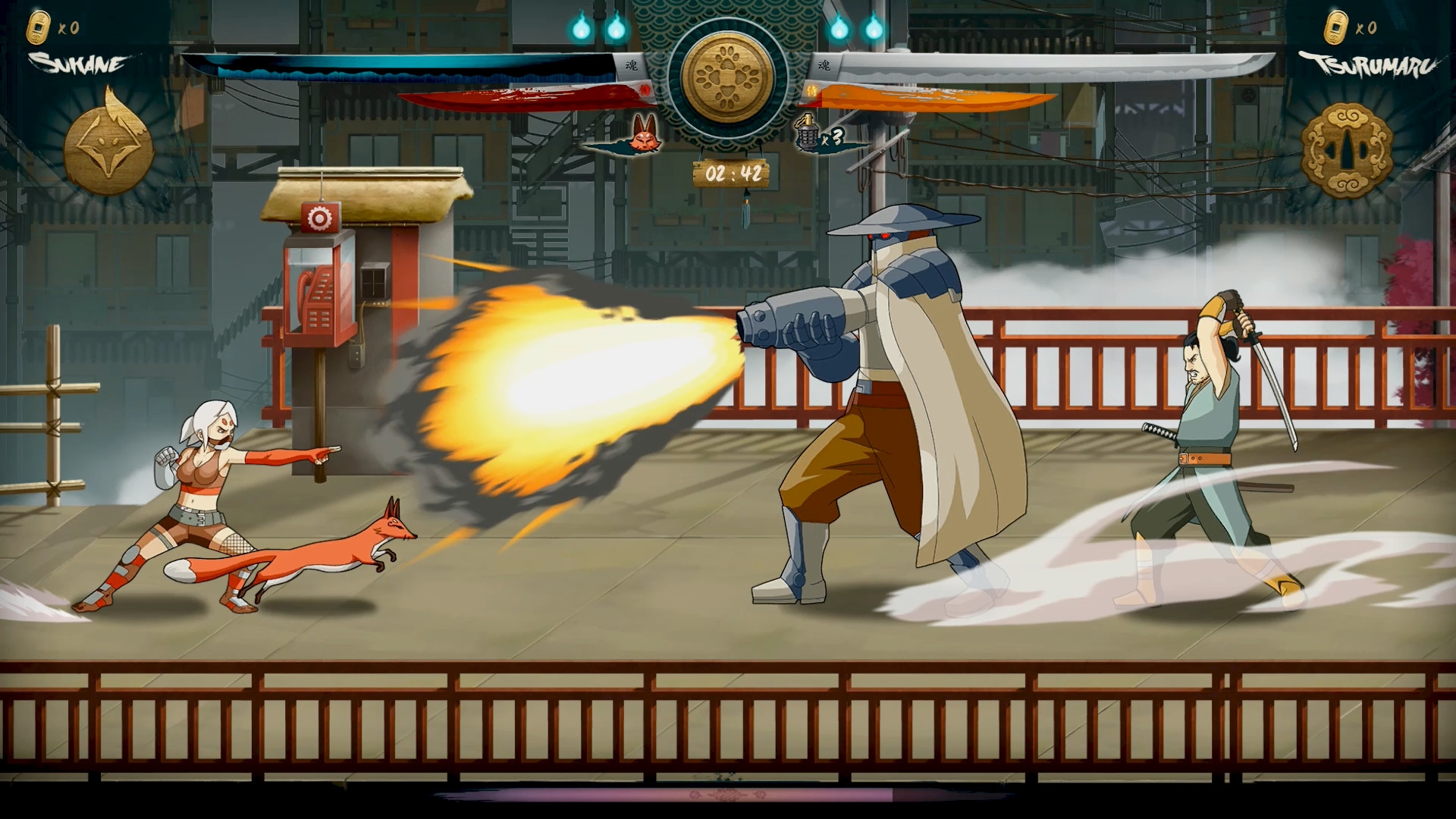 Скриншот из игры Samurai Riot под номером 1