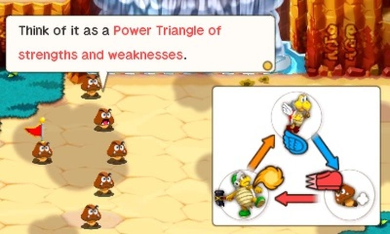 Скриншот из игры Mario & Luigi Superstar Saga + Bowser