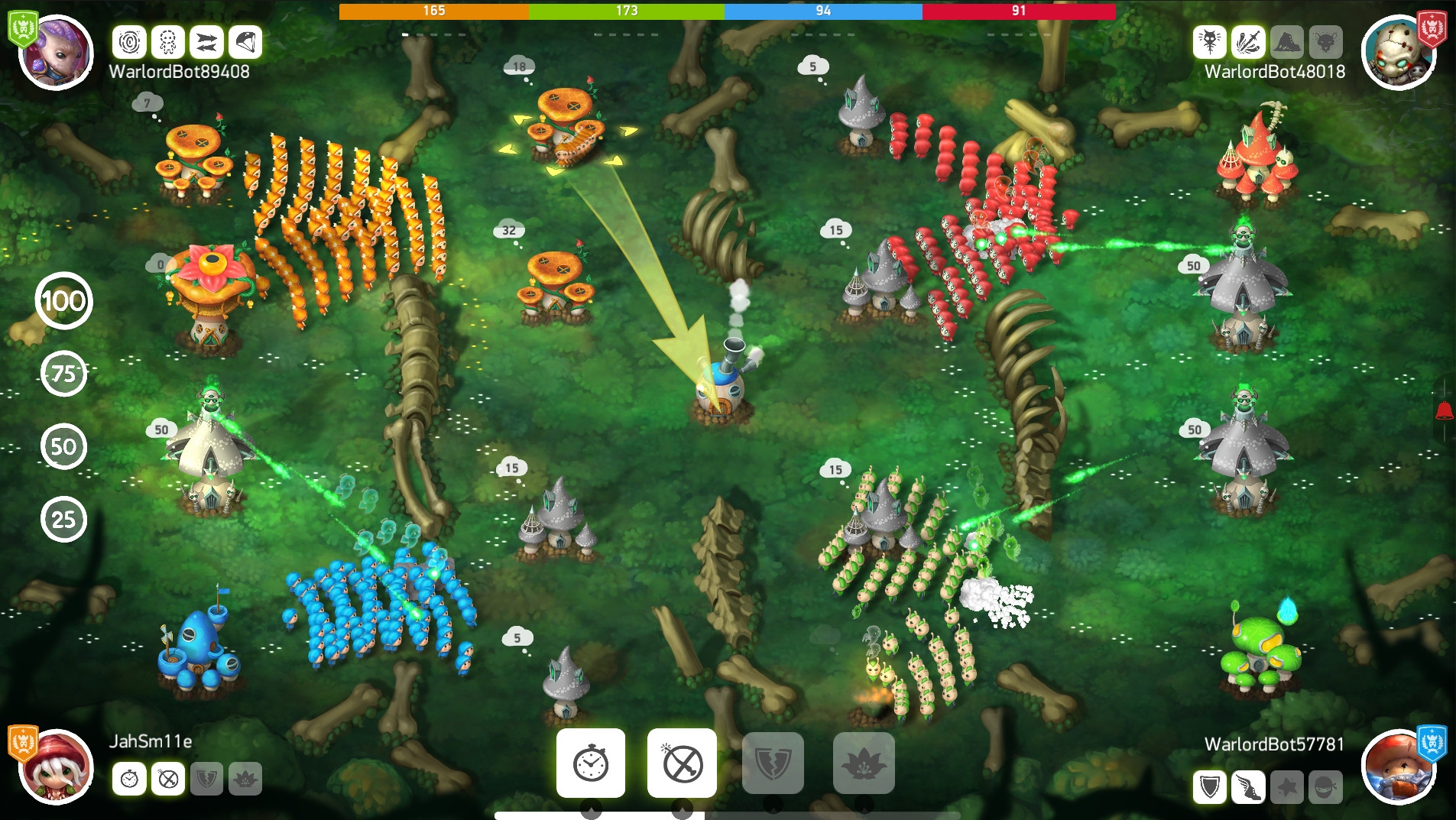 Скриншот из игры Mushroom Wars 2 под номером 1