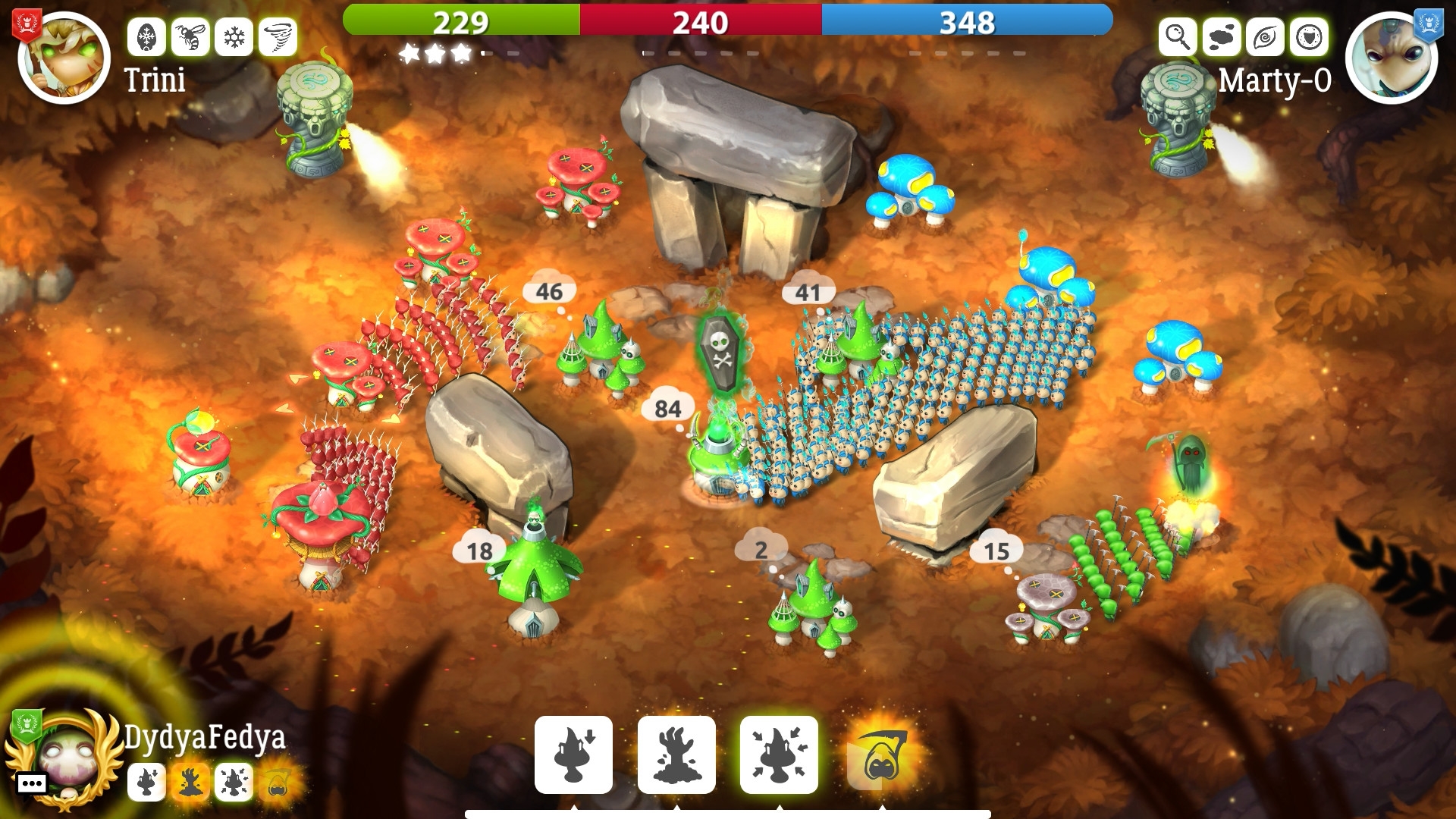 Скриншот из игры Mushroom Wars 2 под номером 11